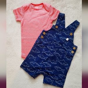 Carter's Child of Mine 2 Pc set 3-6 months
